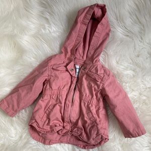 Hooded Canvas Utility Jacket